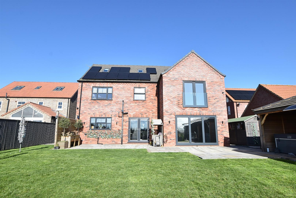 REAR OF THE PROPERTY