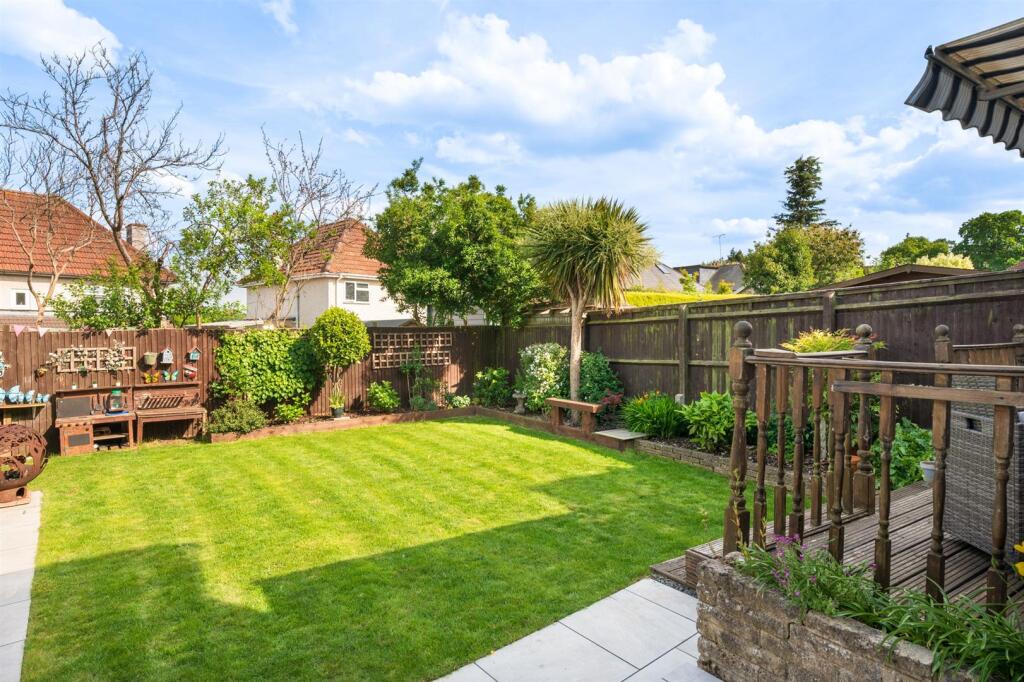 Rear garden