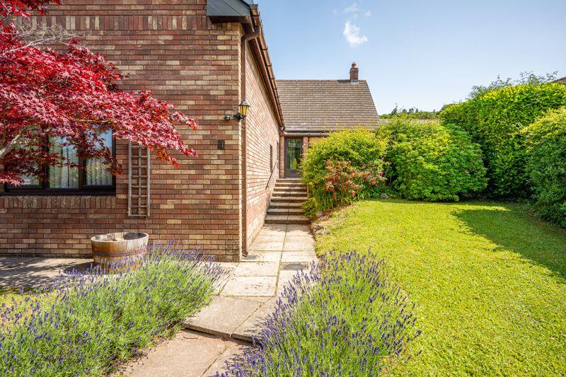 Entrance and Side Garden