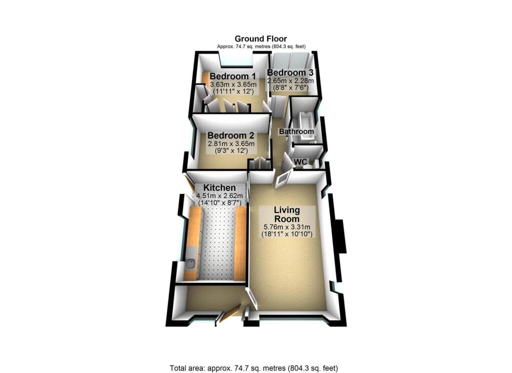 3D Floor Plan