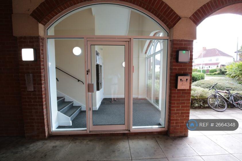 Entrance To The Stairs To The Flats