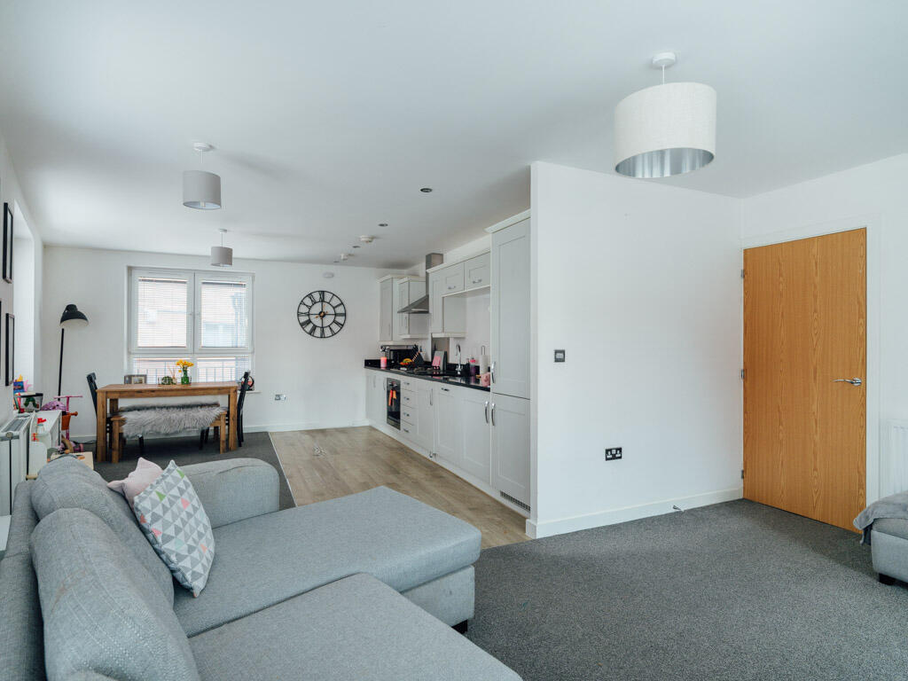 Living / Dining / Kitchen Area