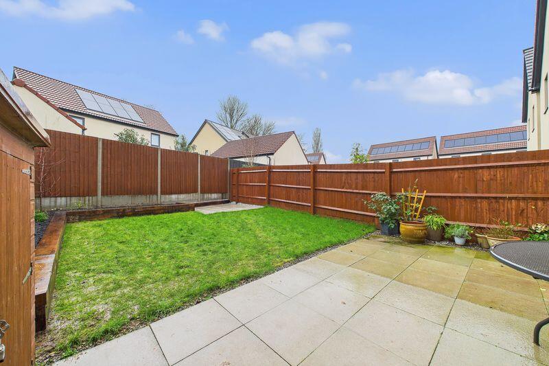 Rear garden