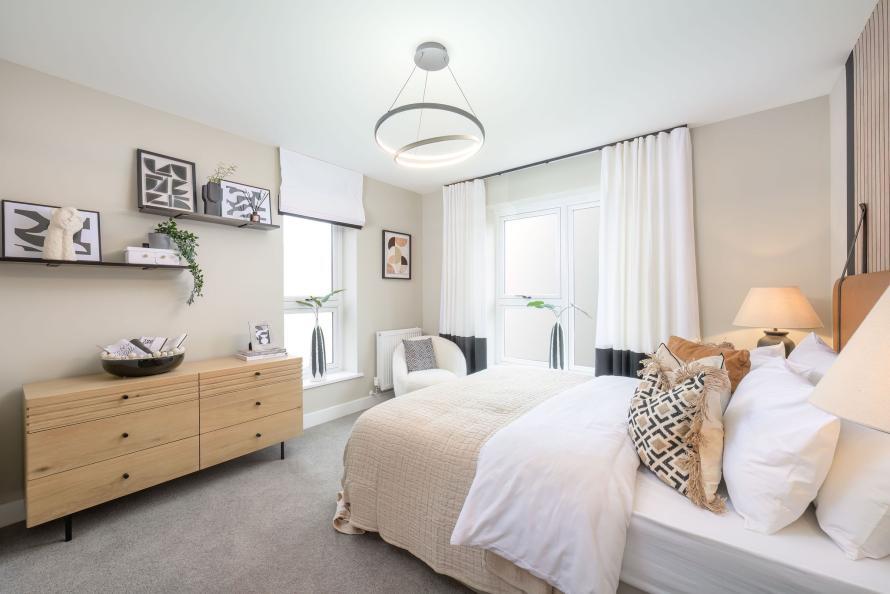Hollymead Square - The Hatfield Number 19 - Bedroom