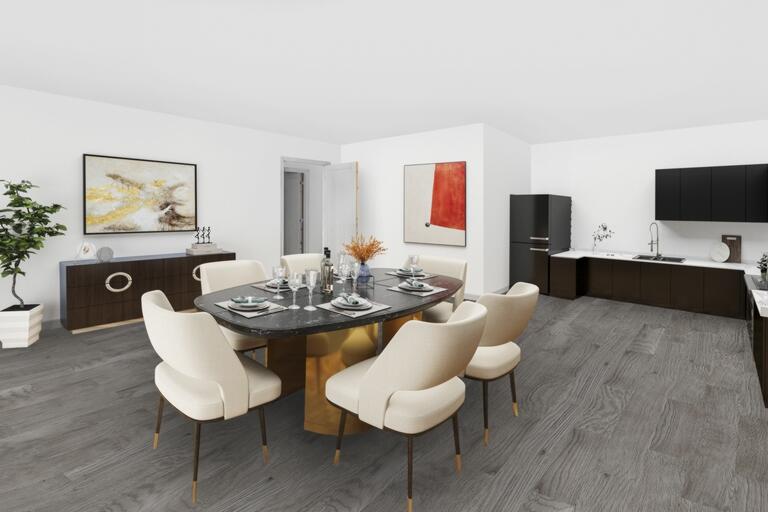 Kitchen/Living/Dining