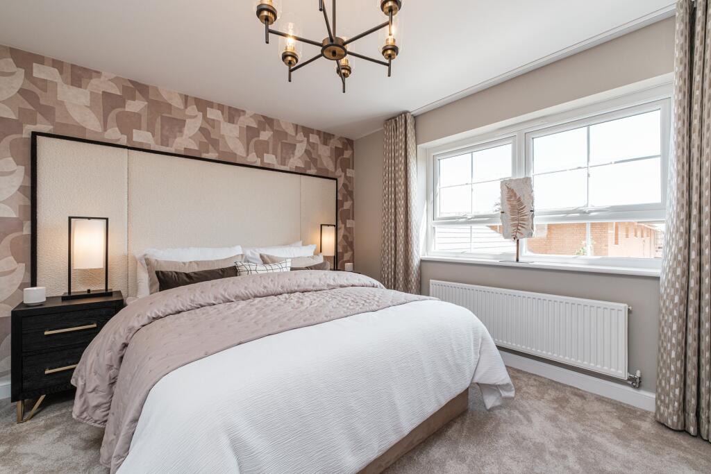 Interior view of the bedroom 1 in our 3 bed Kingsville