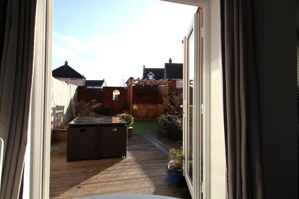 Double Doors to Garden