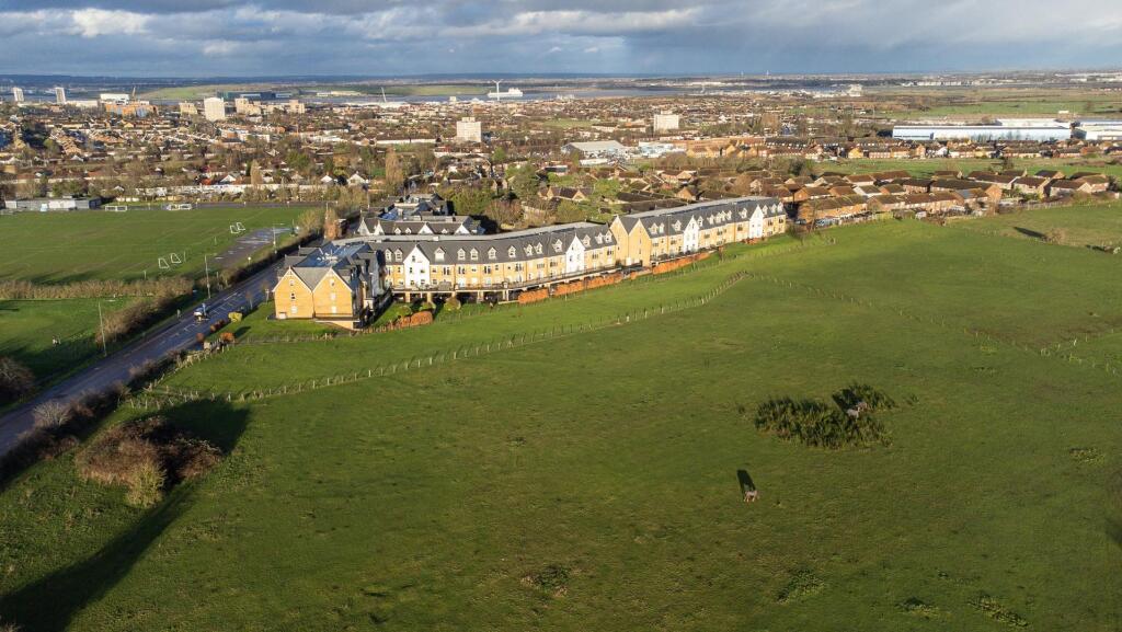 Drone View of Rear