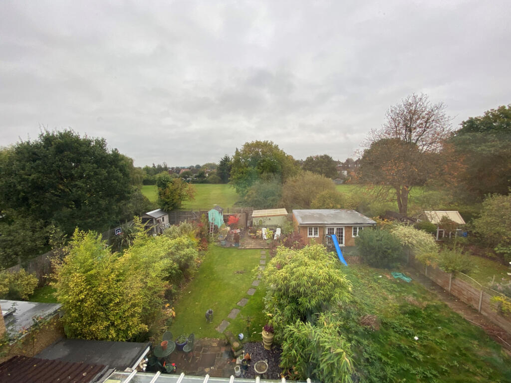 Views of Garden from Balcony