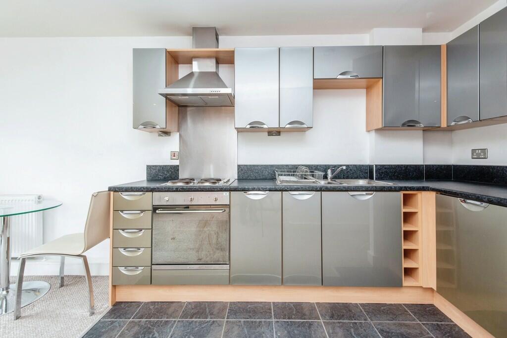 Open plan kitchen...