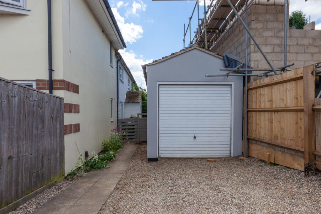 Detached Garage and Drive