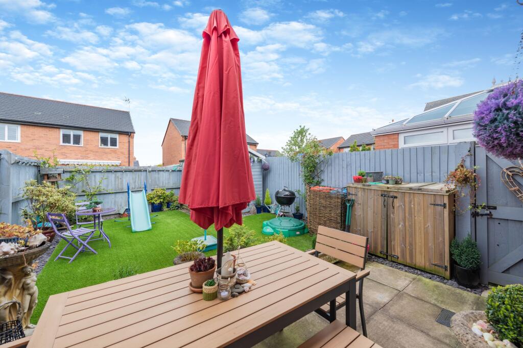 Rear garden