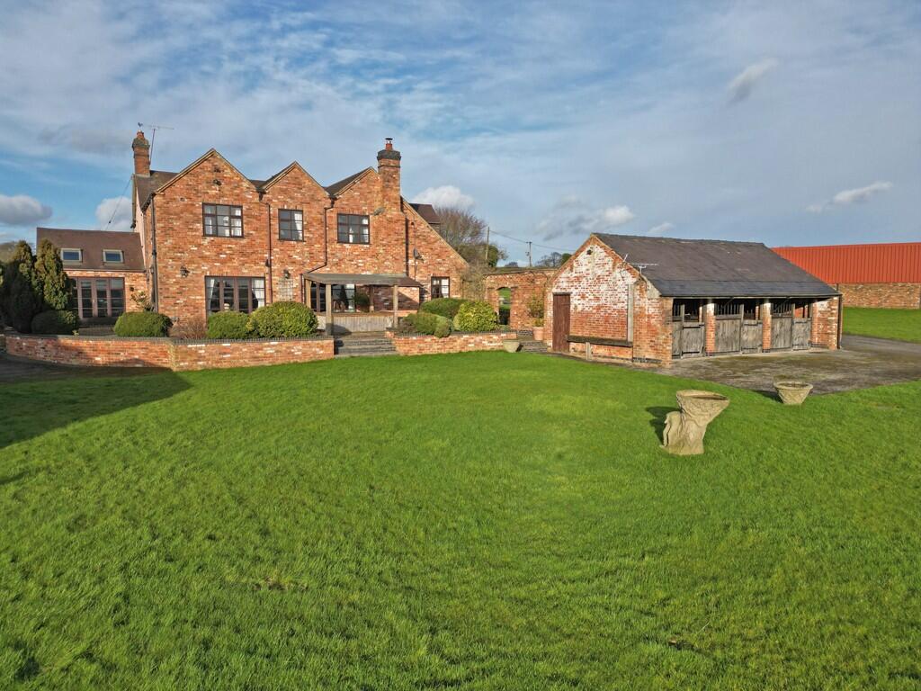 Front and stables
