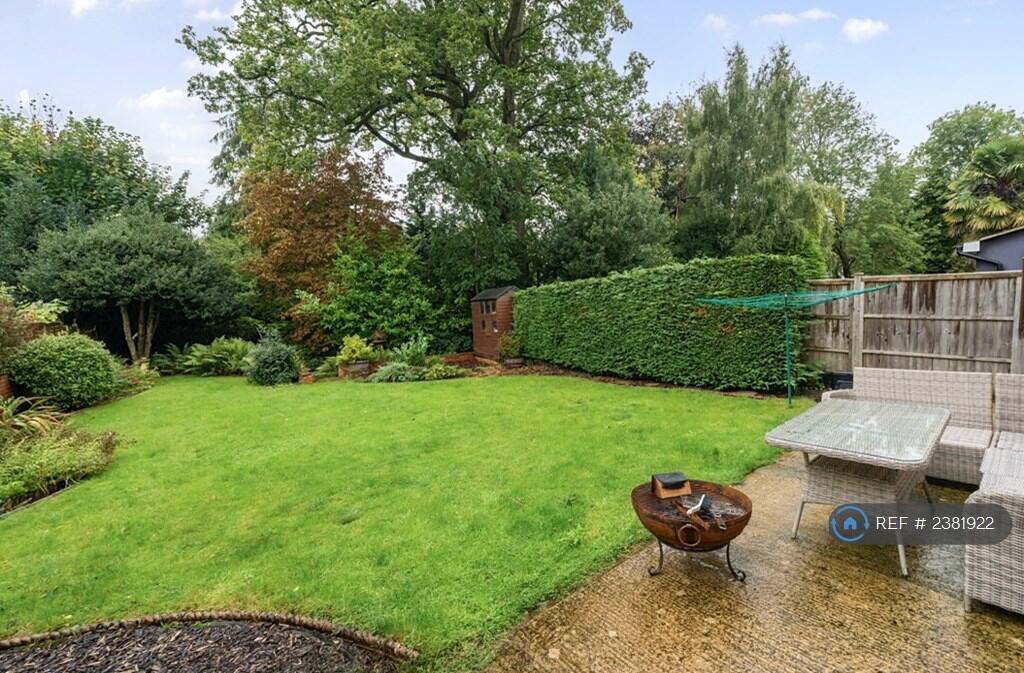 Private Enclosed Garden With Stream