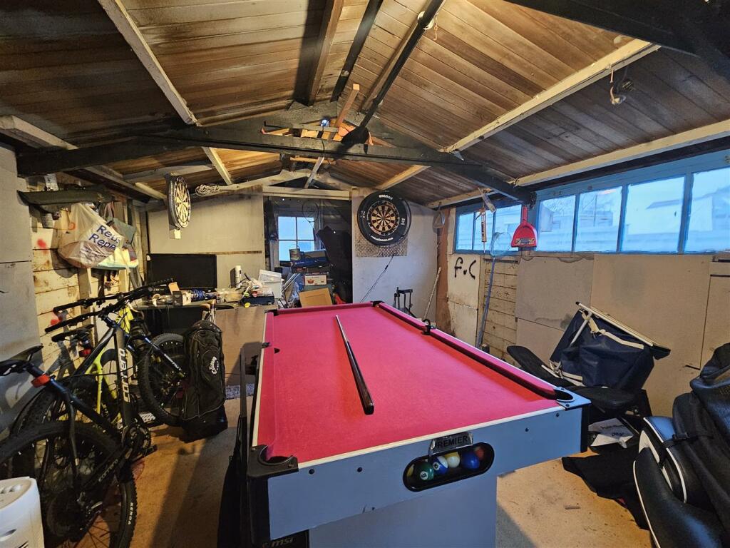 Inside Shed