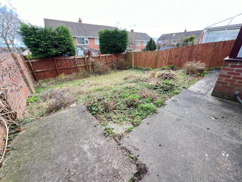Rear garden