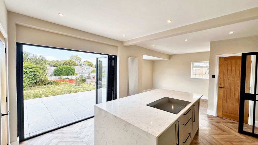 Kitchen onto Patio