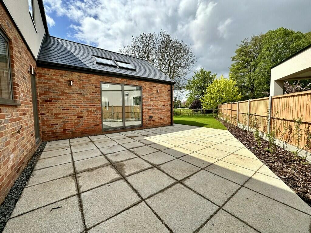 rear patio