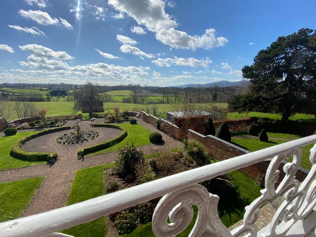 View from dining area