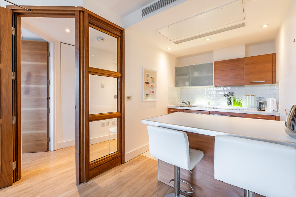 Open Plan Kitchen With Breakfast Bar