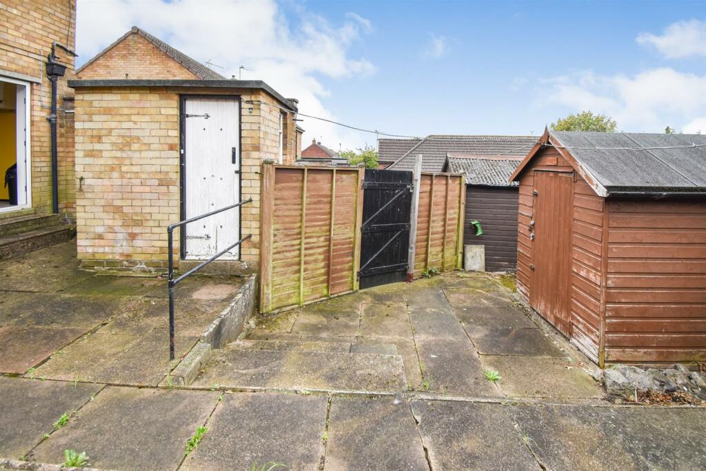 Rear garden
