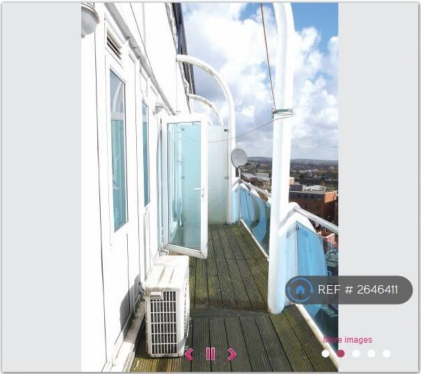 Huge Decked Balcony