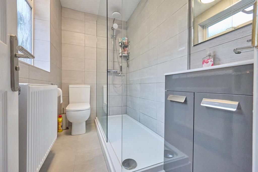 REFITTED SHOWER ROOM TO REAR