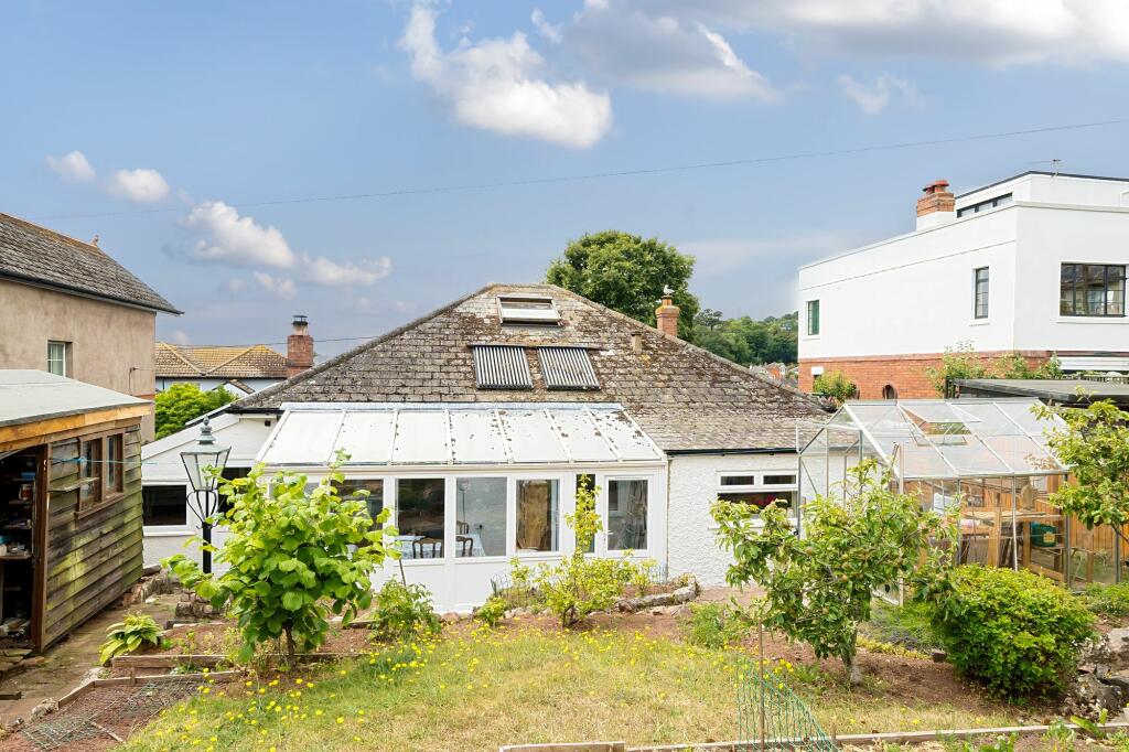 Rear view and gardens