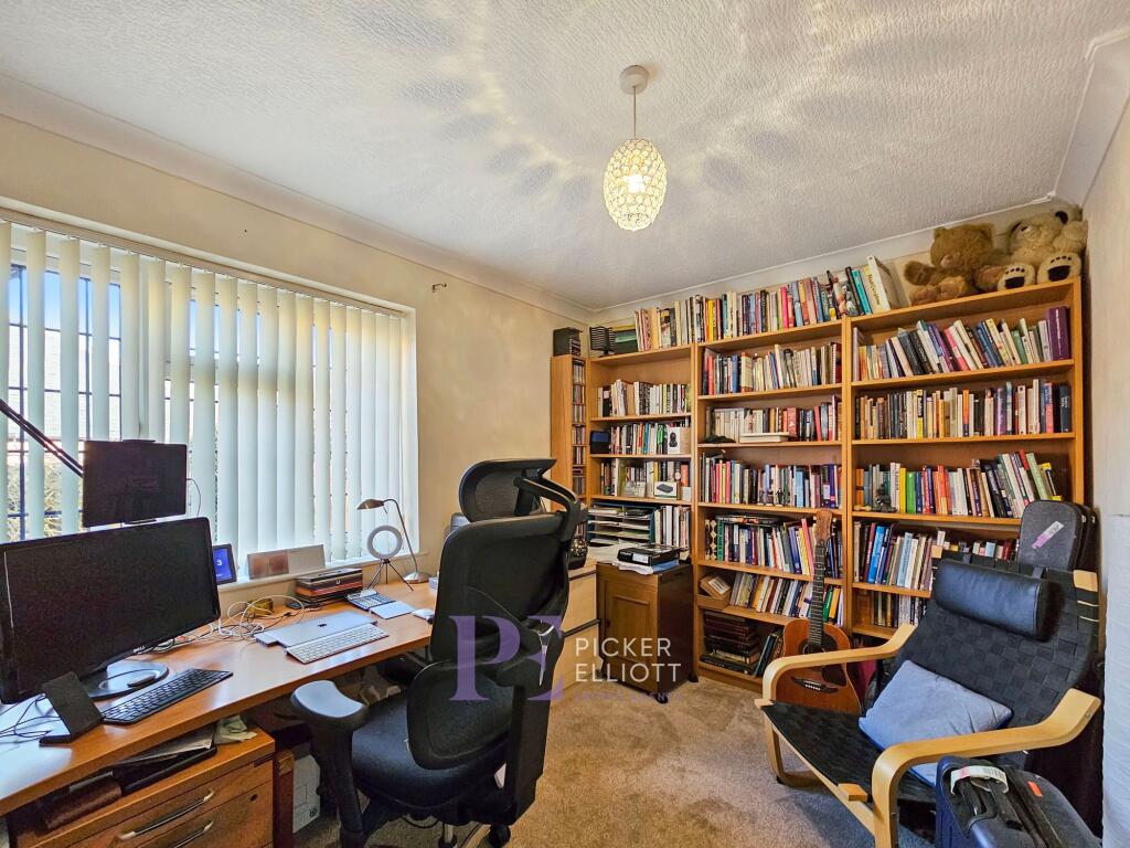 Bedroom four (currently an office)