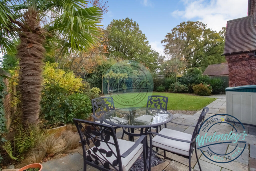 Rear gardens