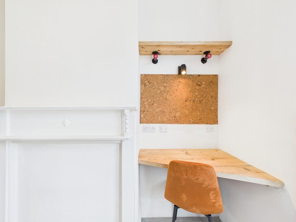 Desk- writing are...