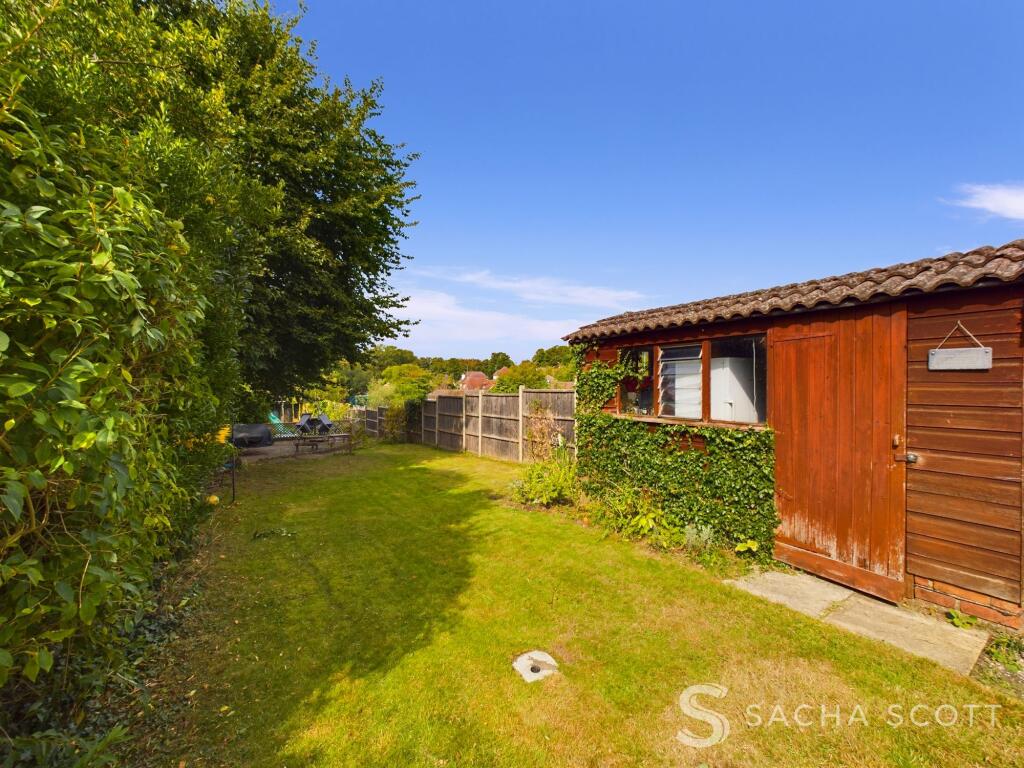 Garden &amp; Shed Area