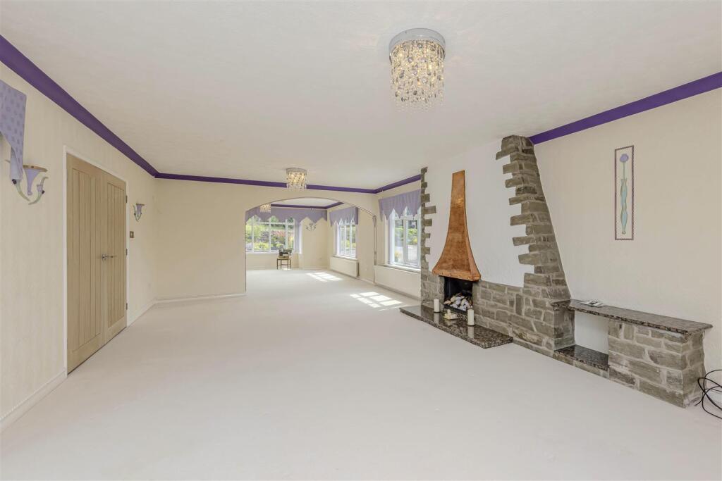Lounge with Through Dining Room