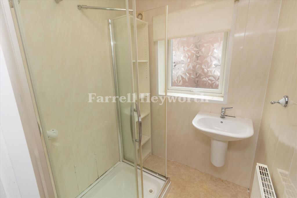 New shower room