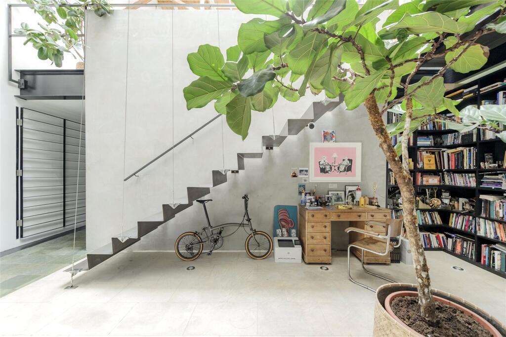 Stairs In Atrium