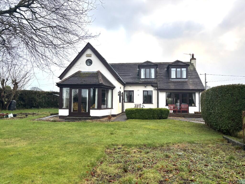 Rear of property