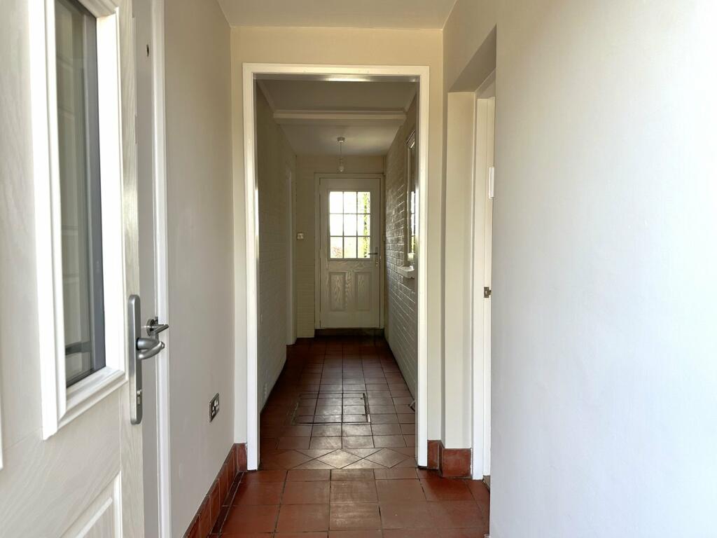 Entrance to utility 