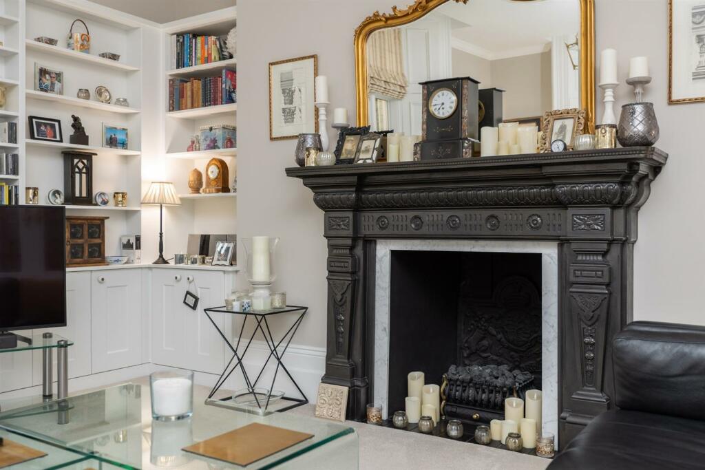 Original Ornate Fireplace