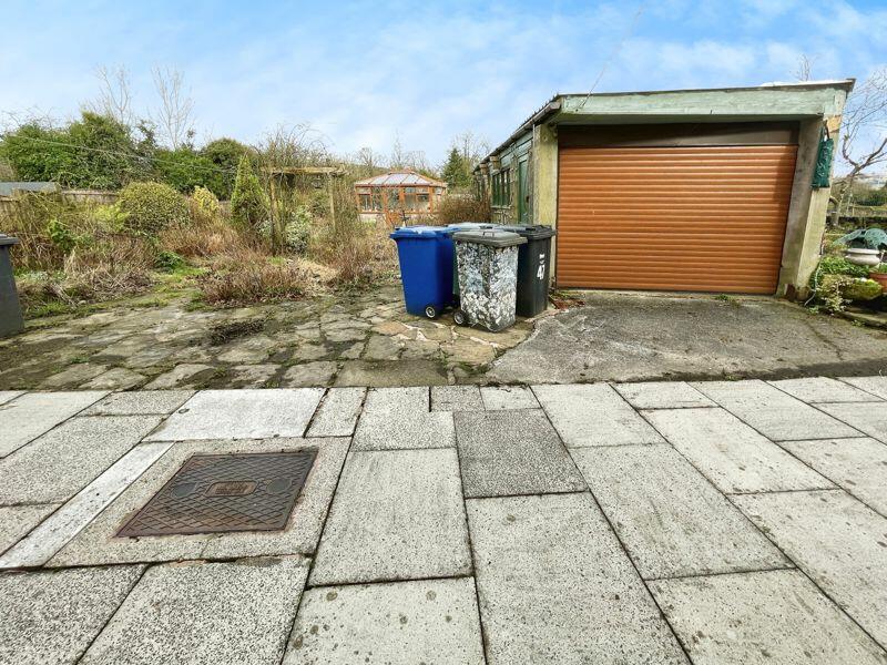 Rear Garden &amp; Garage