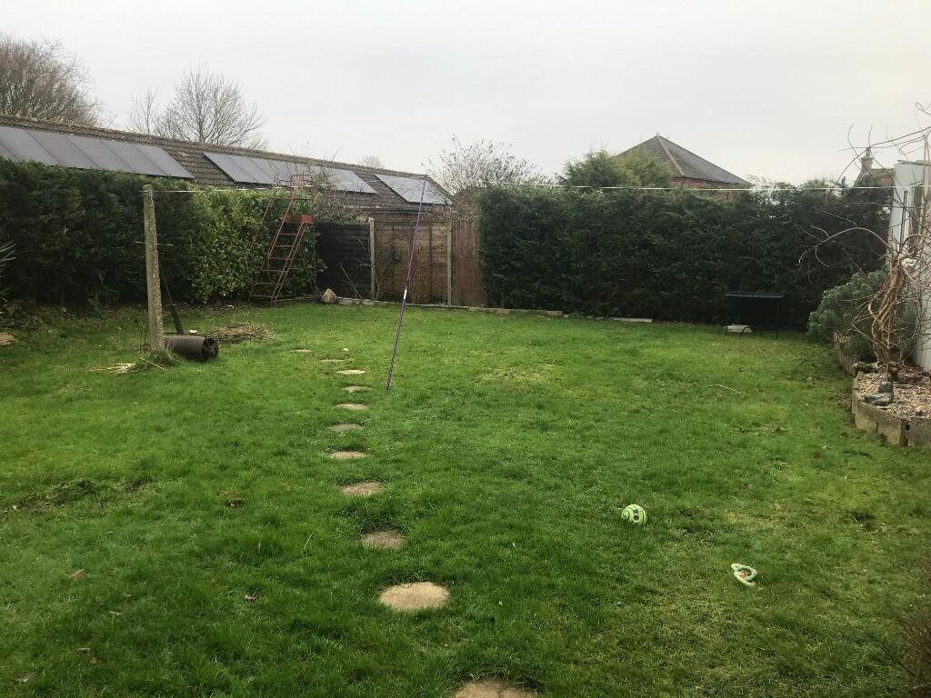 Rear garden