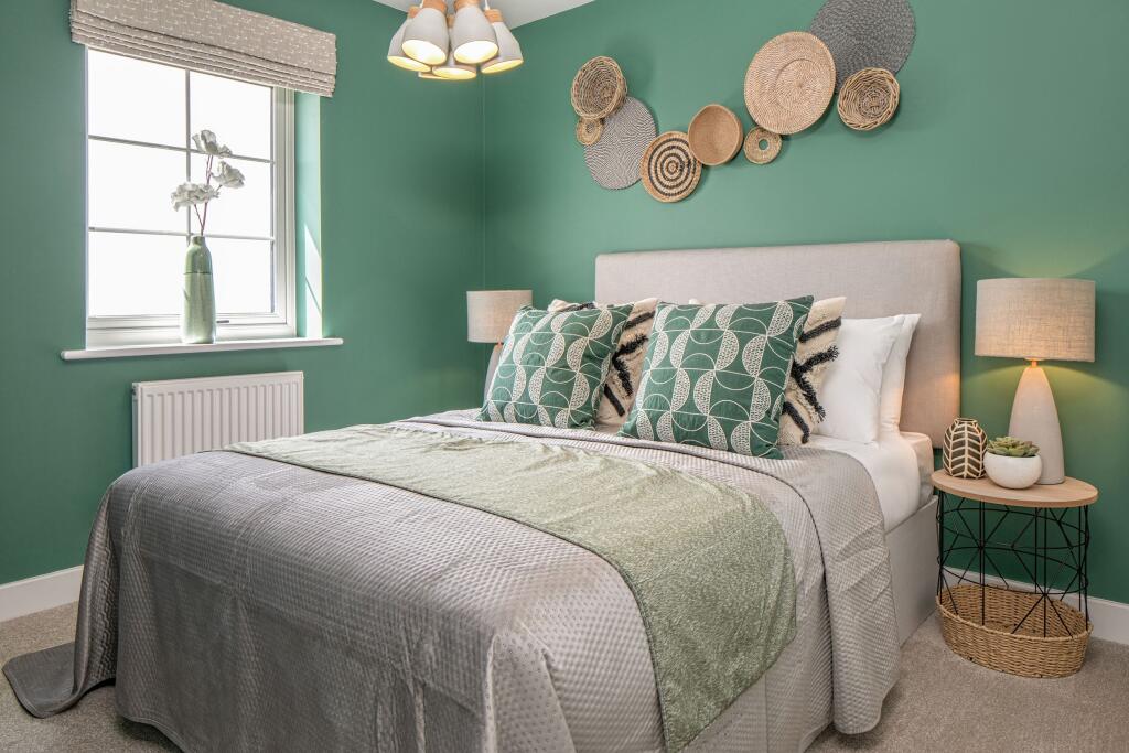 Further Double Bedroom in the Roseberry 2 bedroom home