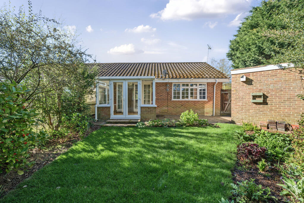 Rear elevation and private rear garden