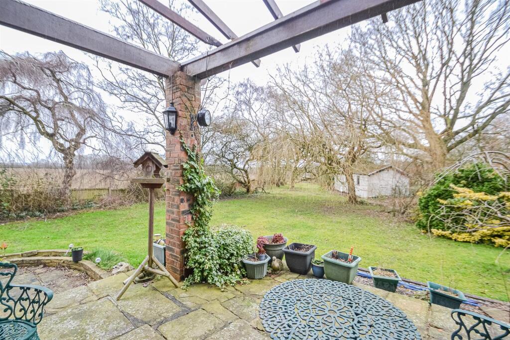 Rear Garden View From Pergola