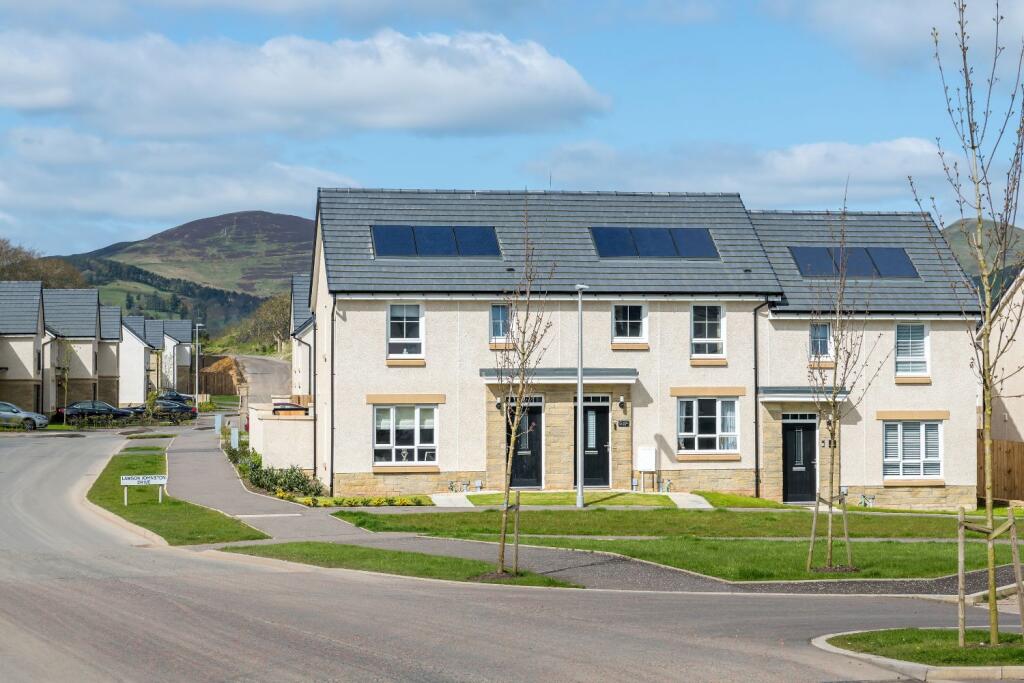 Three bedroom homes street scene