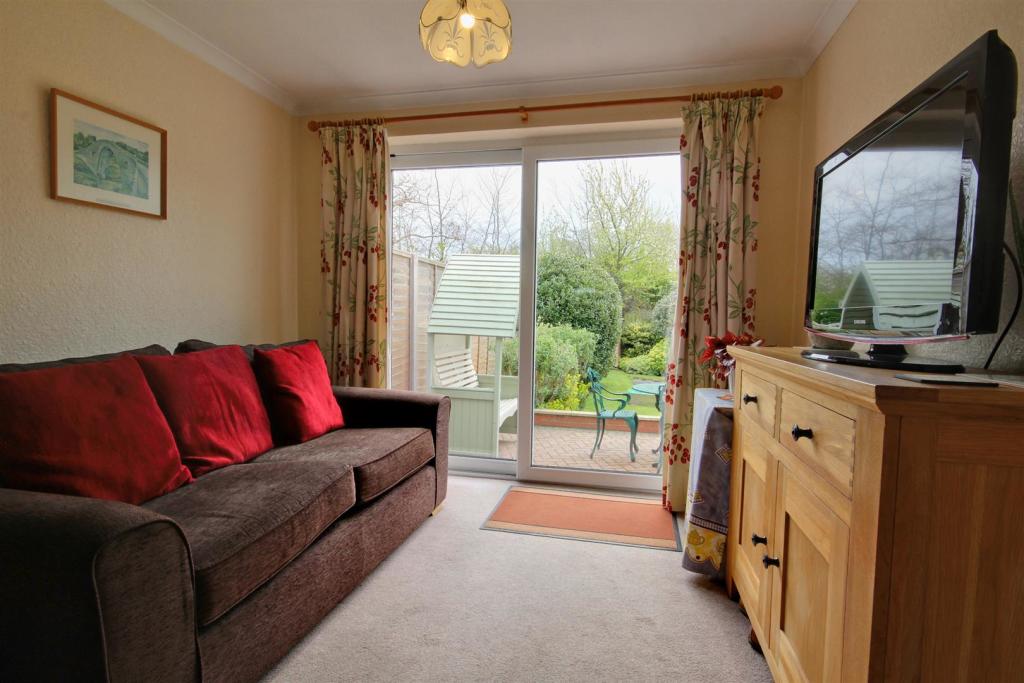 Superb views over the rear garden