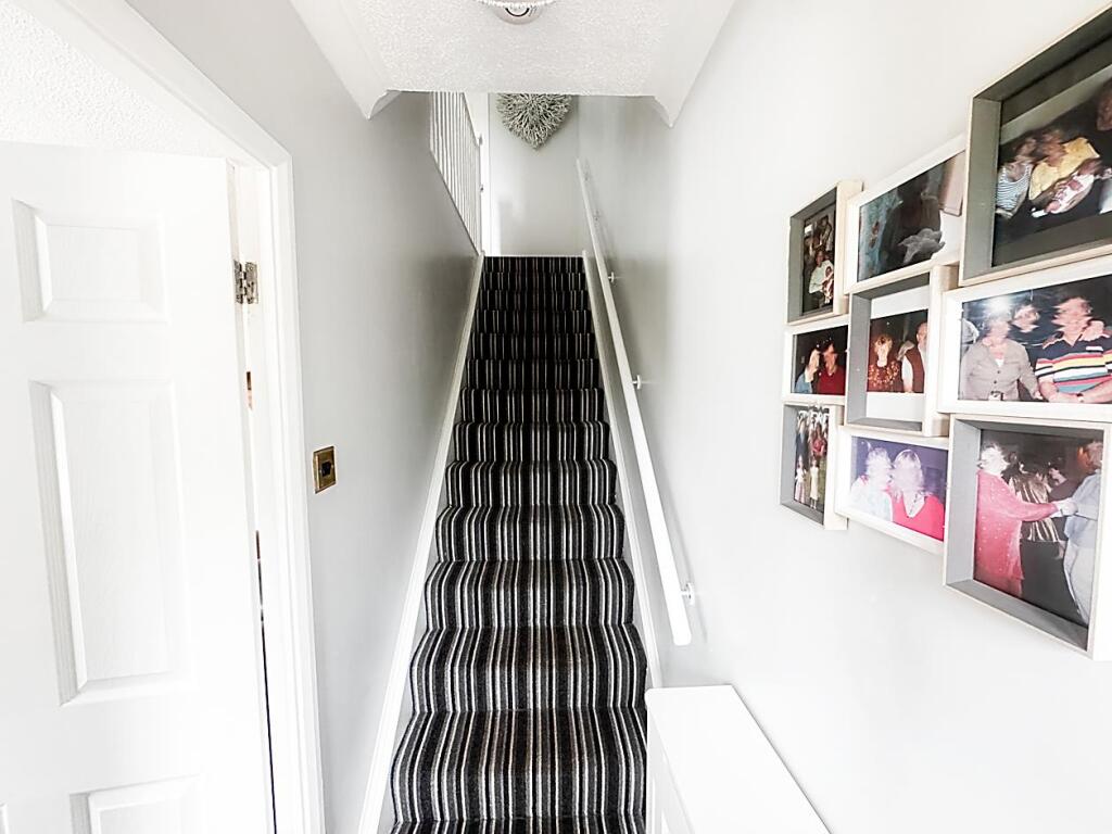 Stairs to first floor