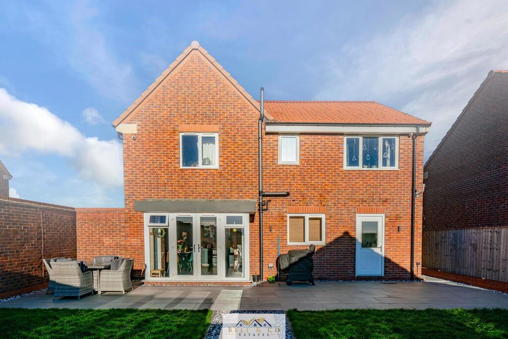 Rear of Property ...