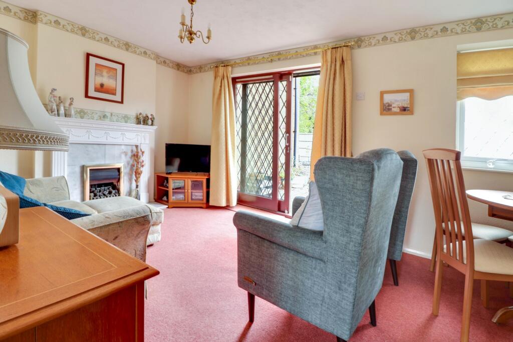 Large living and dining room