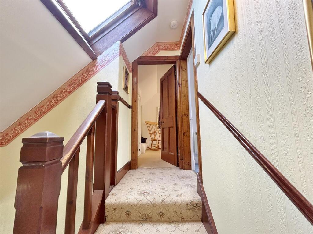 Towards upper floor
