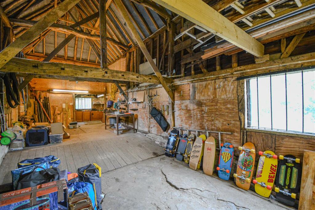 Inside the Barn